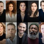 Collage of fourteen diverse adults looking at the camera, two rows of portraits spanning different ages and ethnicities.